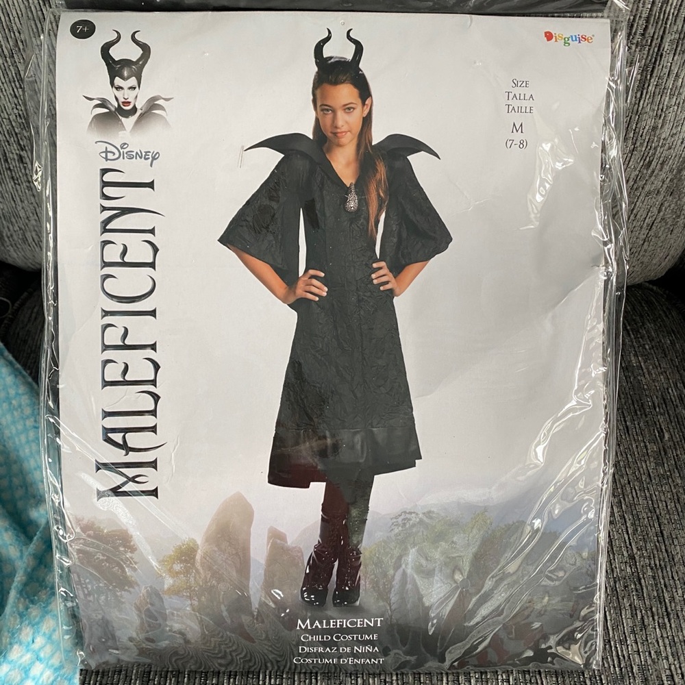 Maleficent child costume